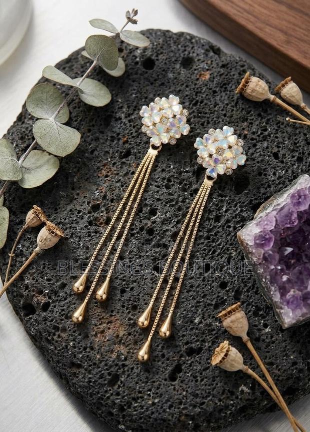 Wisteria Falls Earrings - thumbnail 2