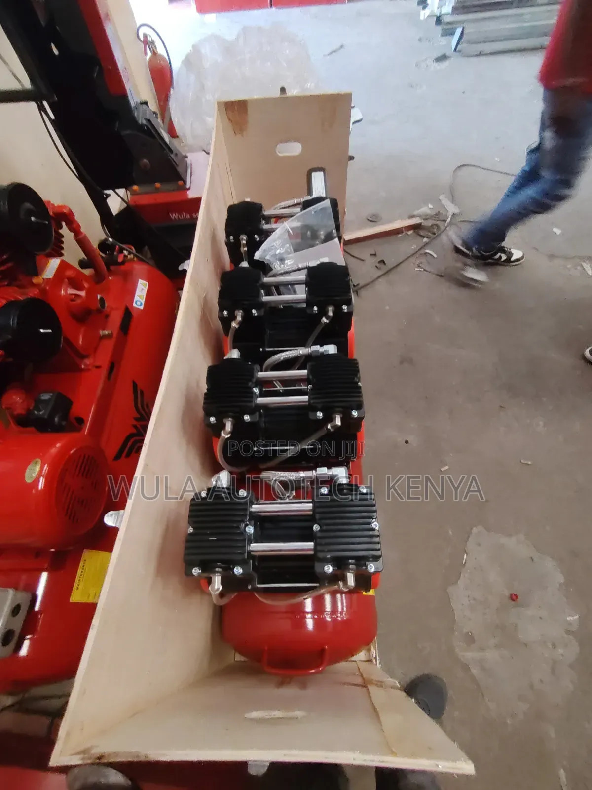 Sequential Motor Control Heavy Duty Super Silent 200l Air Compressor