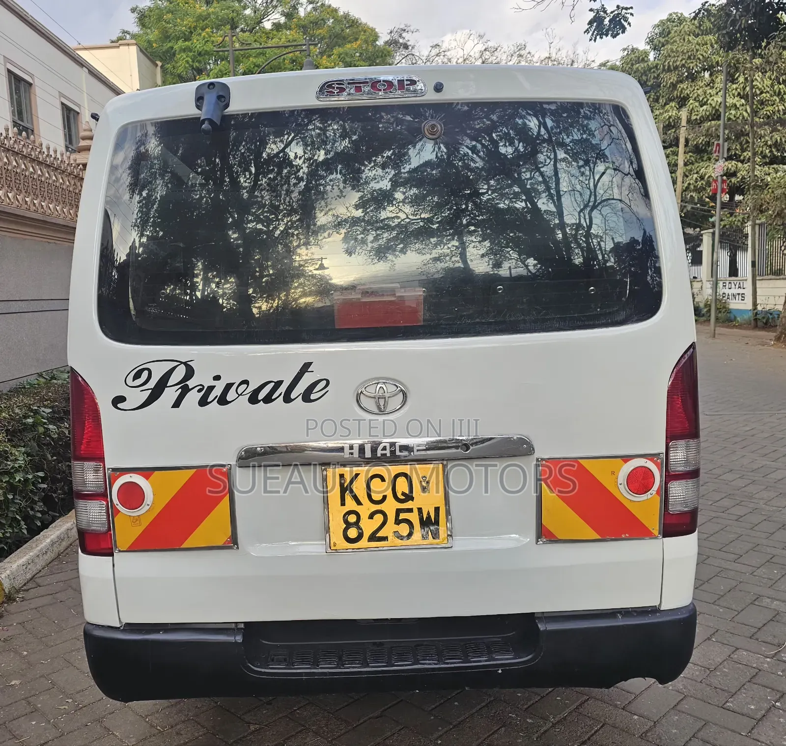 Toyota HiAce 2012 White