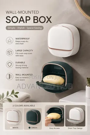 Wall Mounted Soap Box