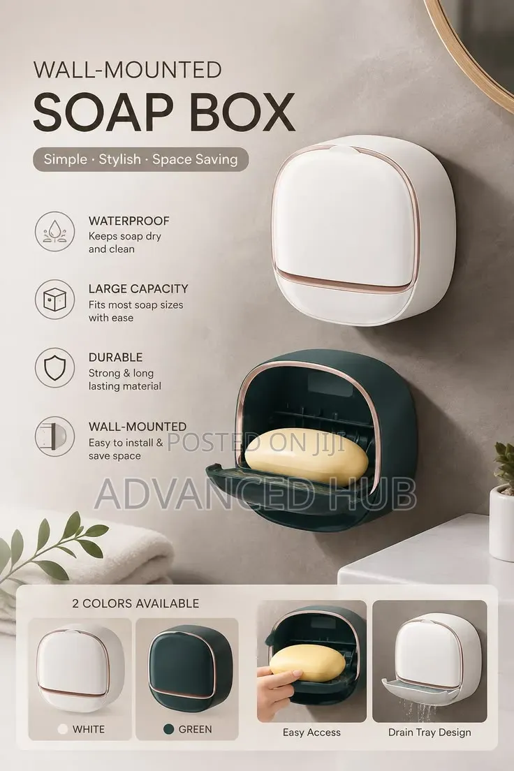 Wall Mounted Soap Box