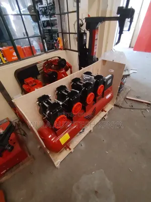 4 Independent Dual Piston Head Silent Compressor Machine Sunshine