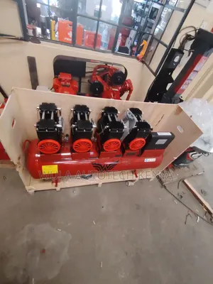 4 Independent Dual Piston Head Silent Compressor Machine Sunshine