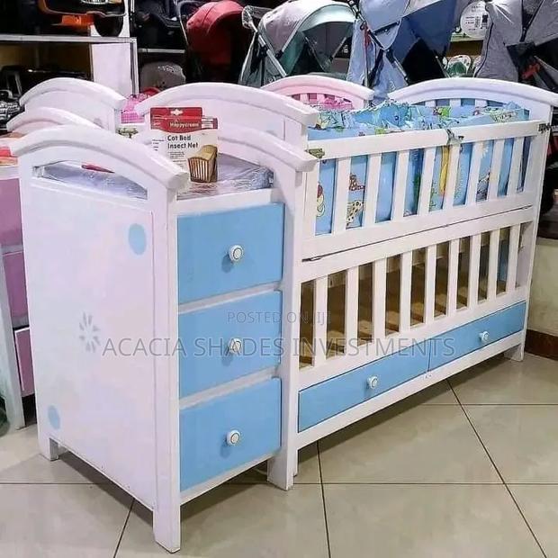 Baby Cot Wooden - main view