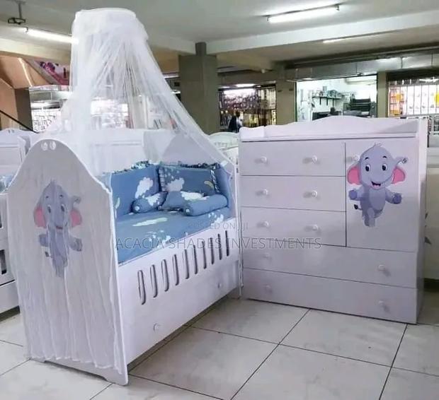 Baby Cot Wooden - thumbnail 3