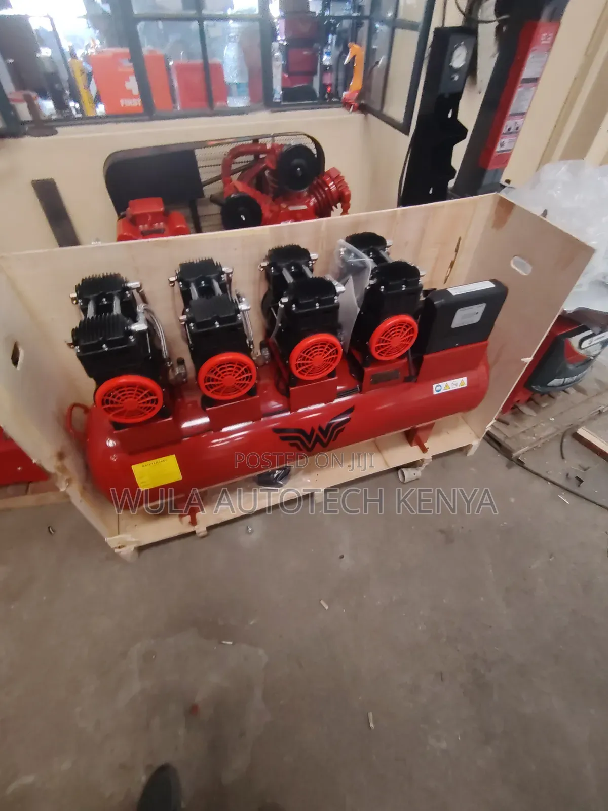 Quad Motor System Modern Technology Silent Compressor Machine Wula