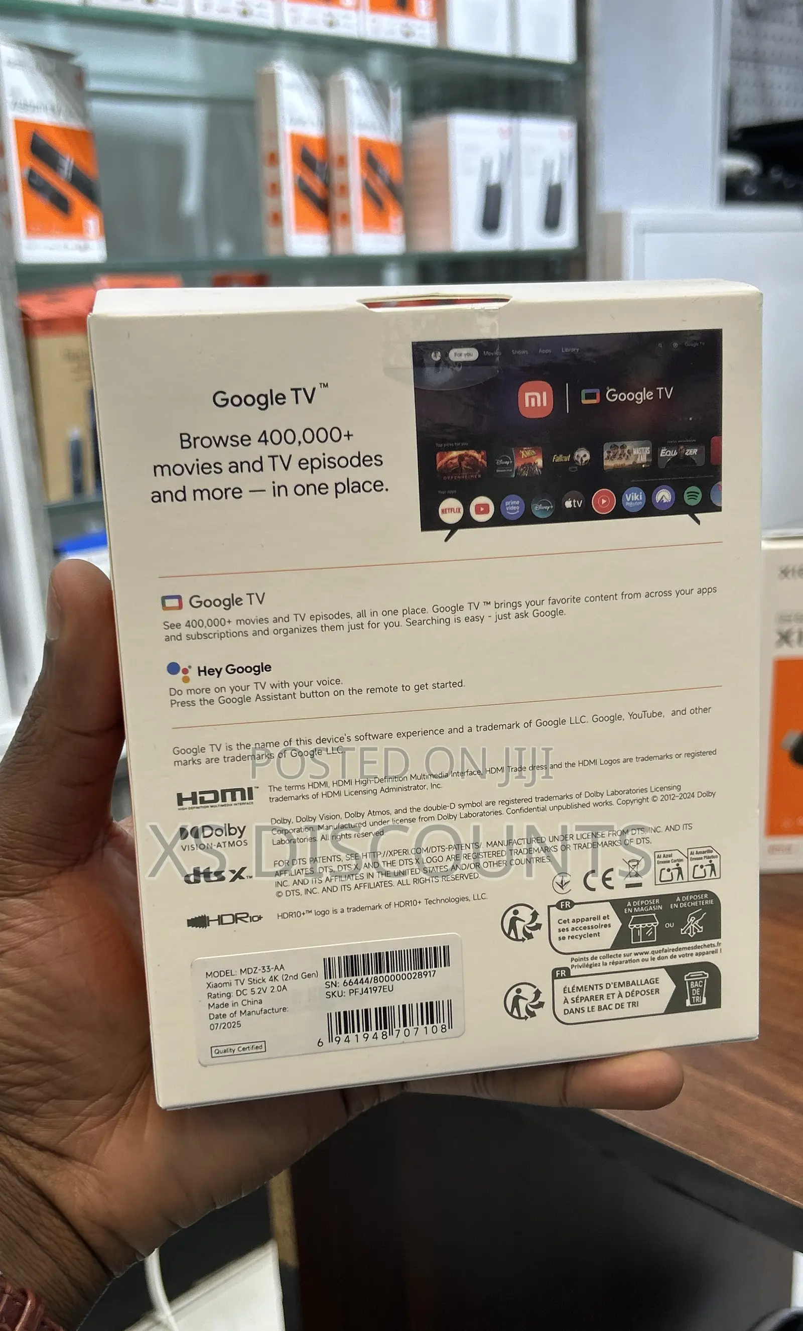 Xiaomi TV Stick 4K Google TV