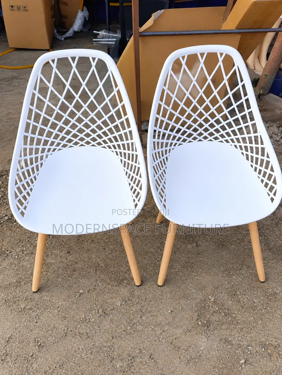 Mesh Eames Plastic Chairs