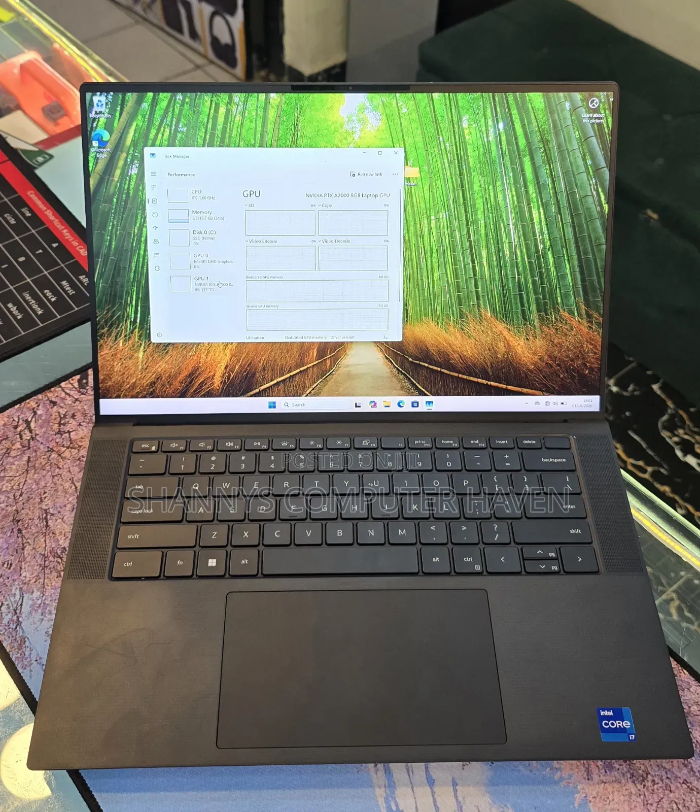 Laptop Dell Precision 5570 16GB Intel Core i7 SSD 512GB