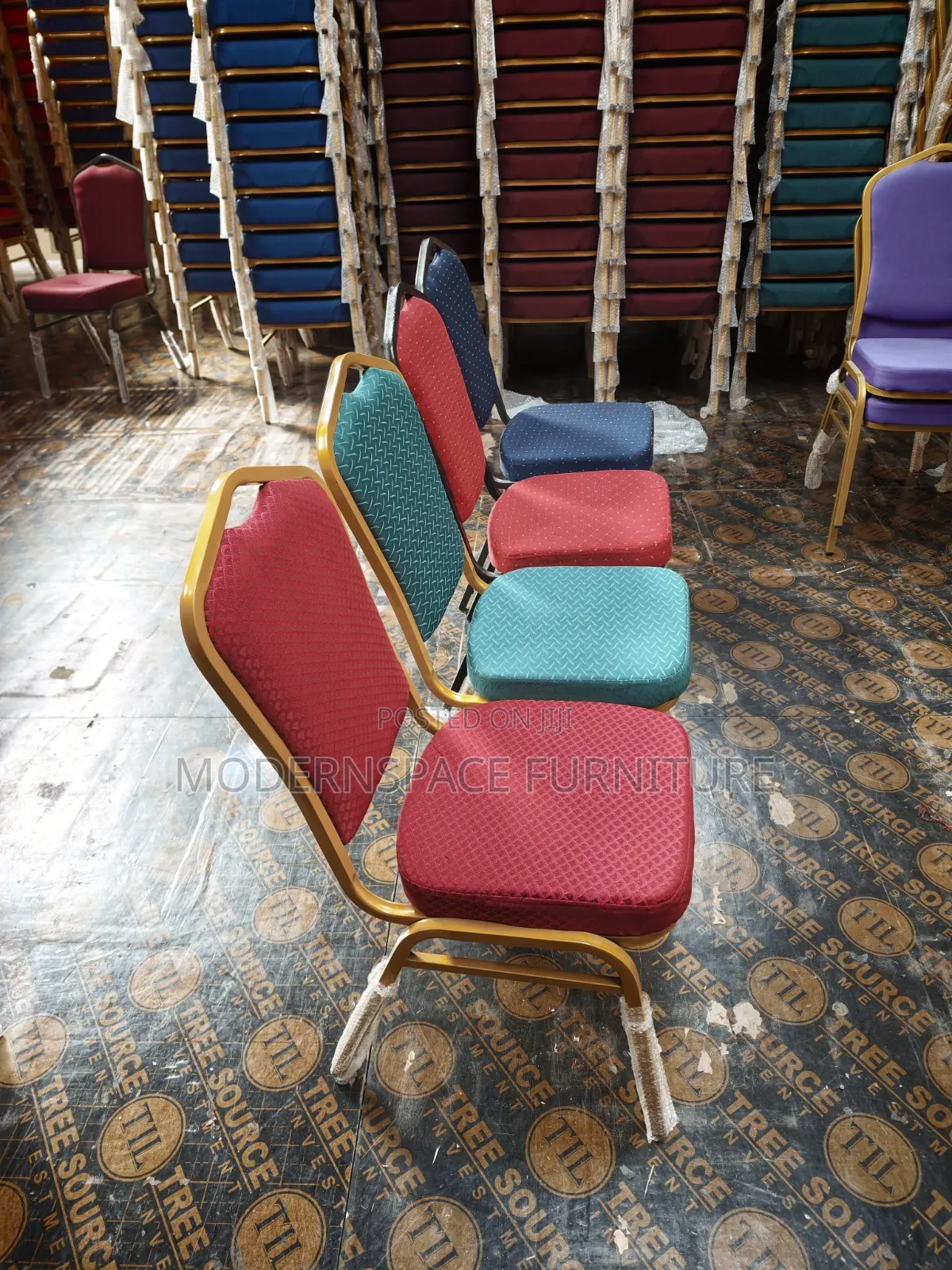 Heavy Duty Banquet Chair's -Multiclored