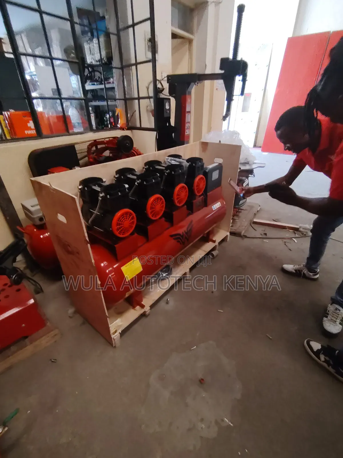 Cleen Air Output Automatic Silent Compressor Machine Sunshine Italy