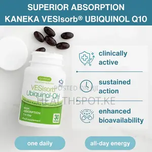 Igennus VESIsorb Ubiquinol-Qh Coenzyme Q10 100mg, 30 Softgels