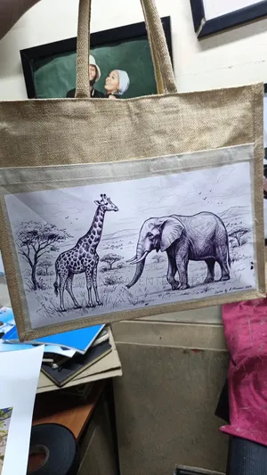 Jute Carrier Bag