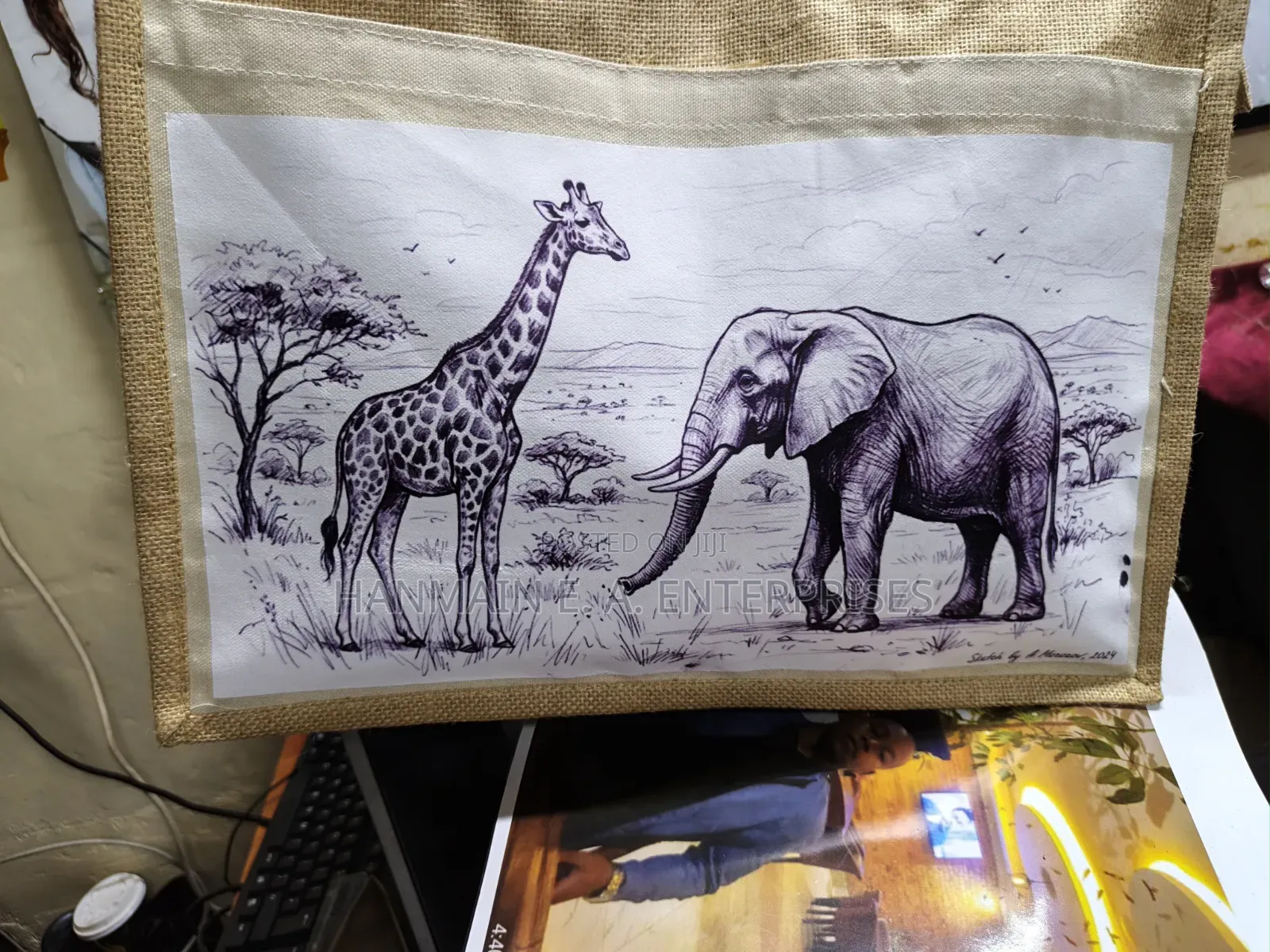 Jute Carrier Bag