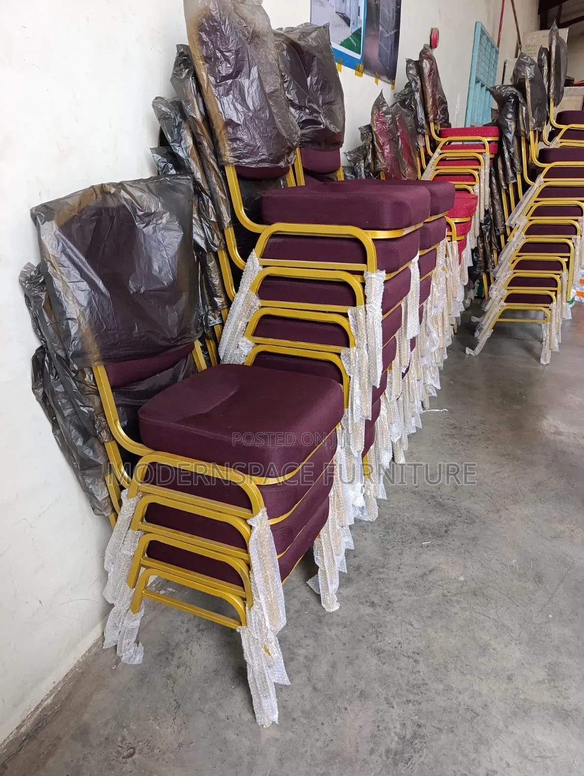 Maroon Banquet Chair's