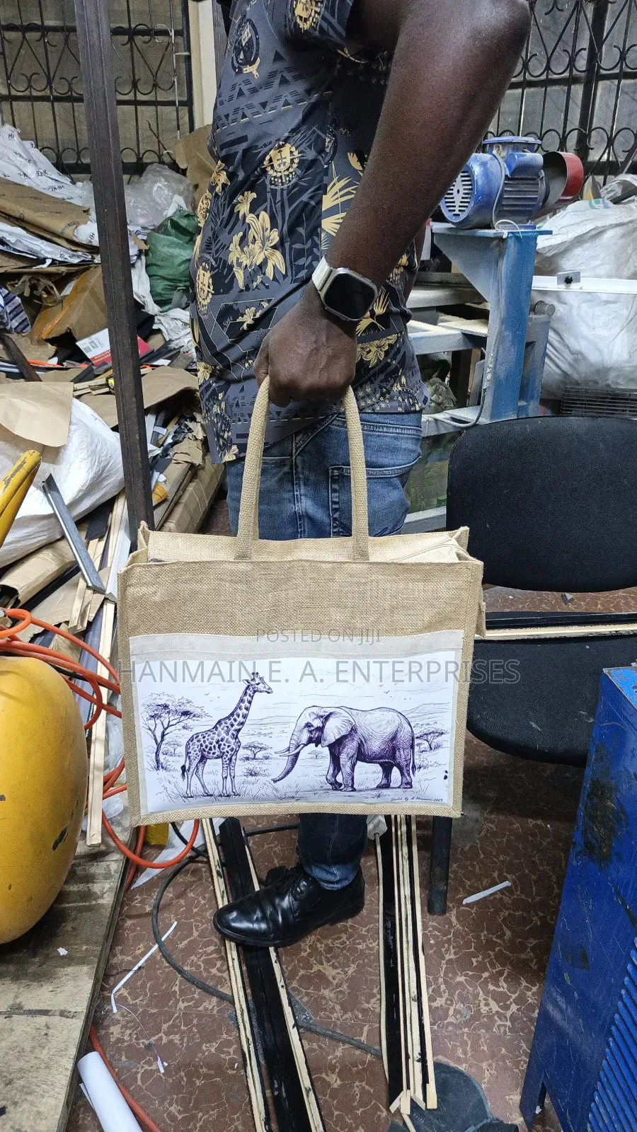 Jute Carrier Bag