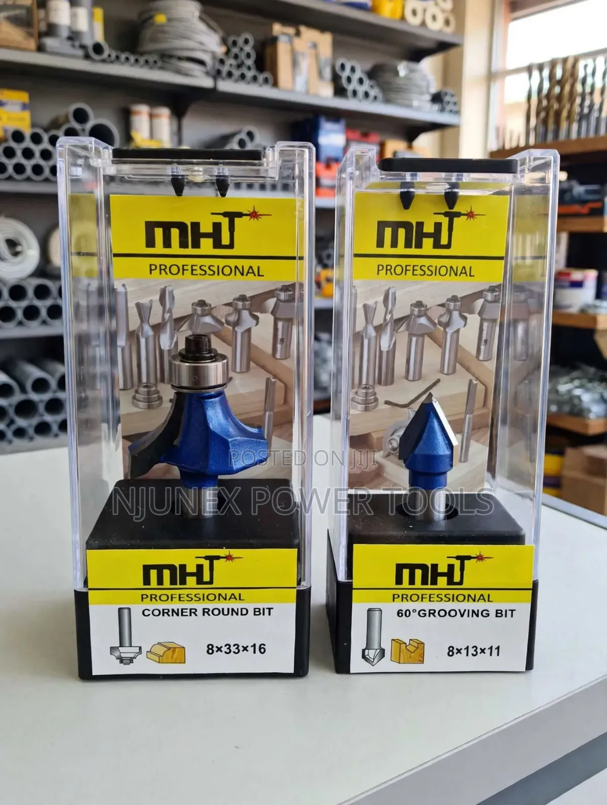 MH Professional Tungsten Carbide-Tipped Wood Router Bits