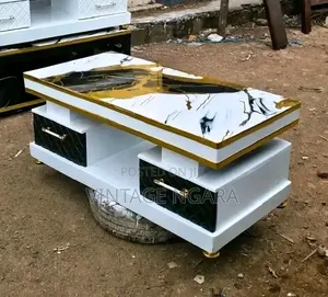 Executive Marble Top Coffee Table