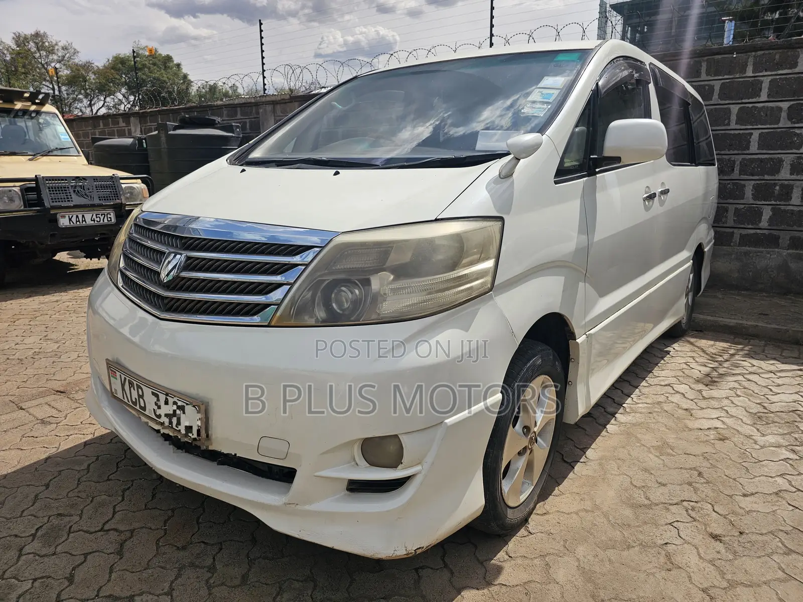 Toyota Alphard 2008 White