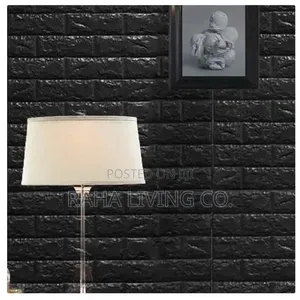 3D Brick Texture Foam Tiles | 50x55cm | Peel-and-Stick
