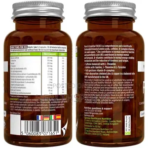Igennus Focus – Caffeine, L-Theanine, Taurine & B Vitamins, 60 Caps