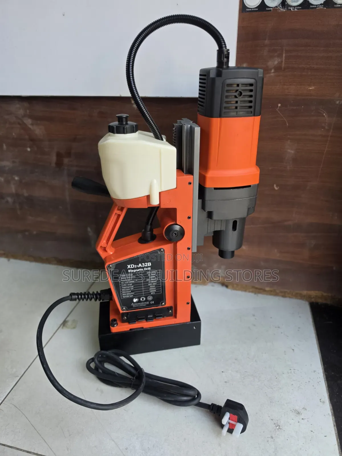 Heavy-Duty Industrial Magnetic Drill Press =1800 Watts