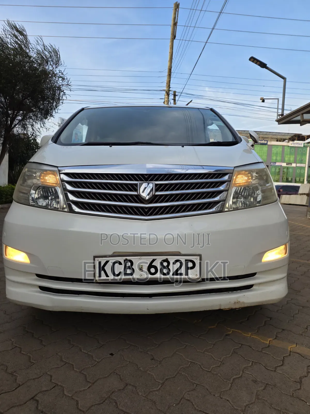 Toyota Alphard 2008 White