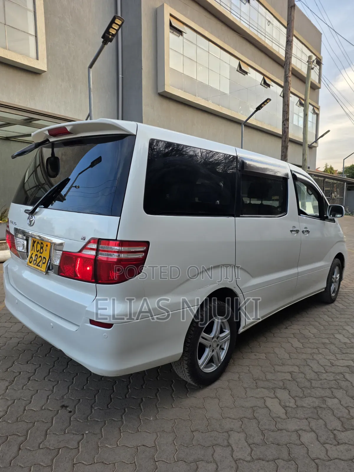 Toyota Alphard 2008 White