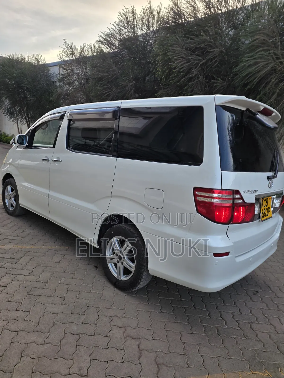 Toyota Alphard 2008 White