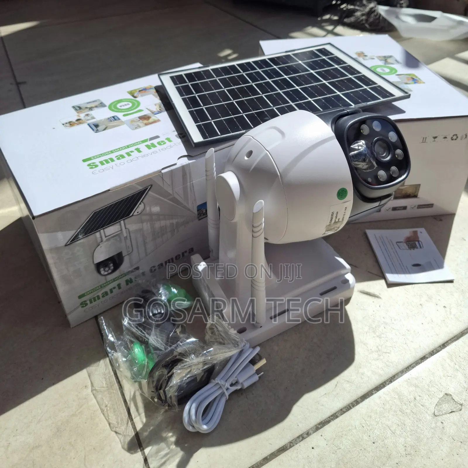 V380 Pro Two-Way Audio 4g Sim Card Single Lens Solar CCTV Camera