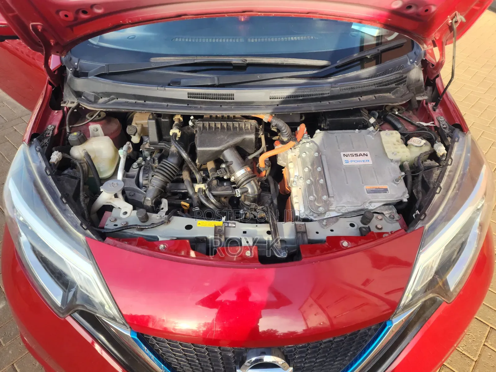 Nissan Note 1.2 Hybrid 2018 Red