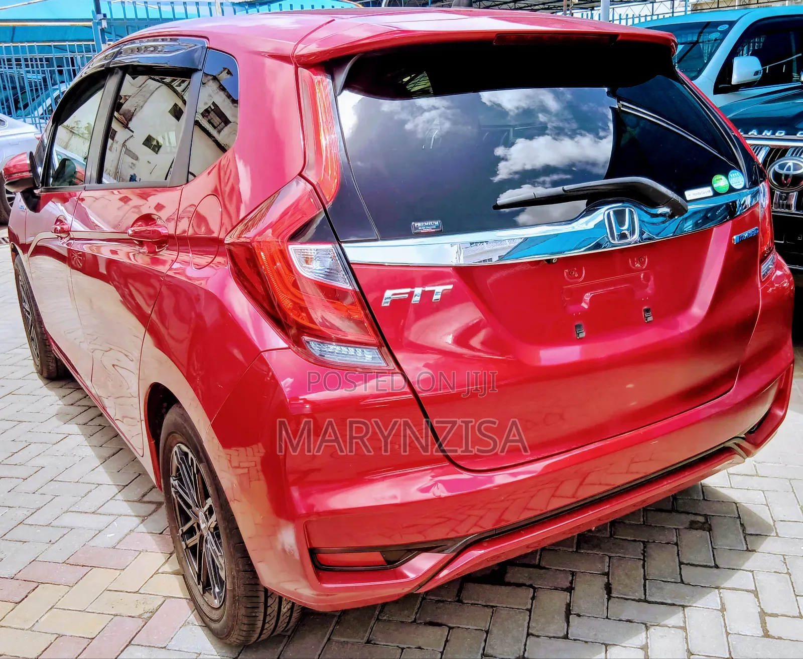 Honda Fit 2019 Red