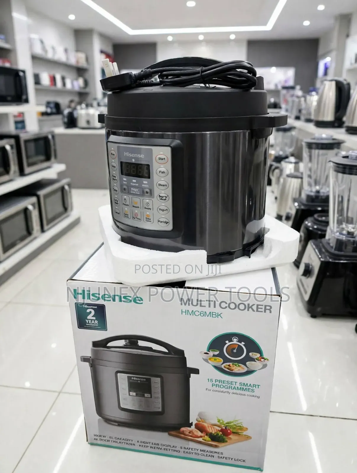 Hisense HMC6MBK 6L Digital Pressure Multicooker