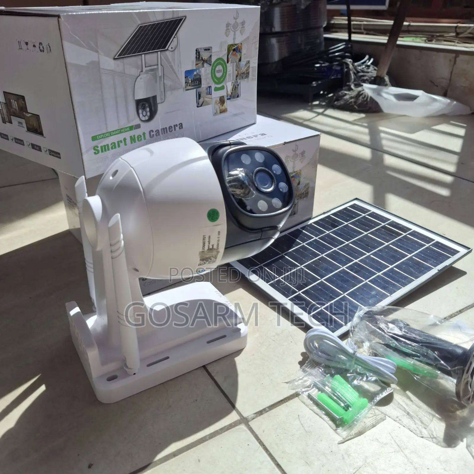 V380 Single Lens 4g Solar Security Camera Smart Net