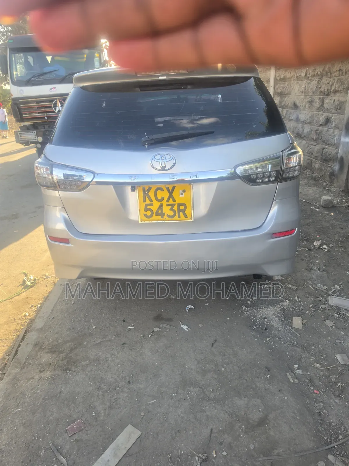 Toyota Wish 2012 Silver