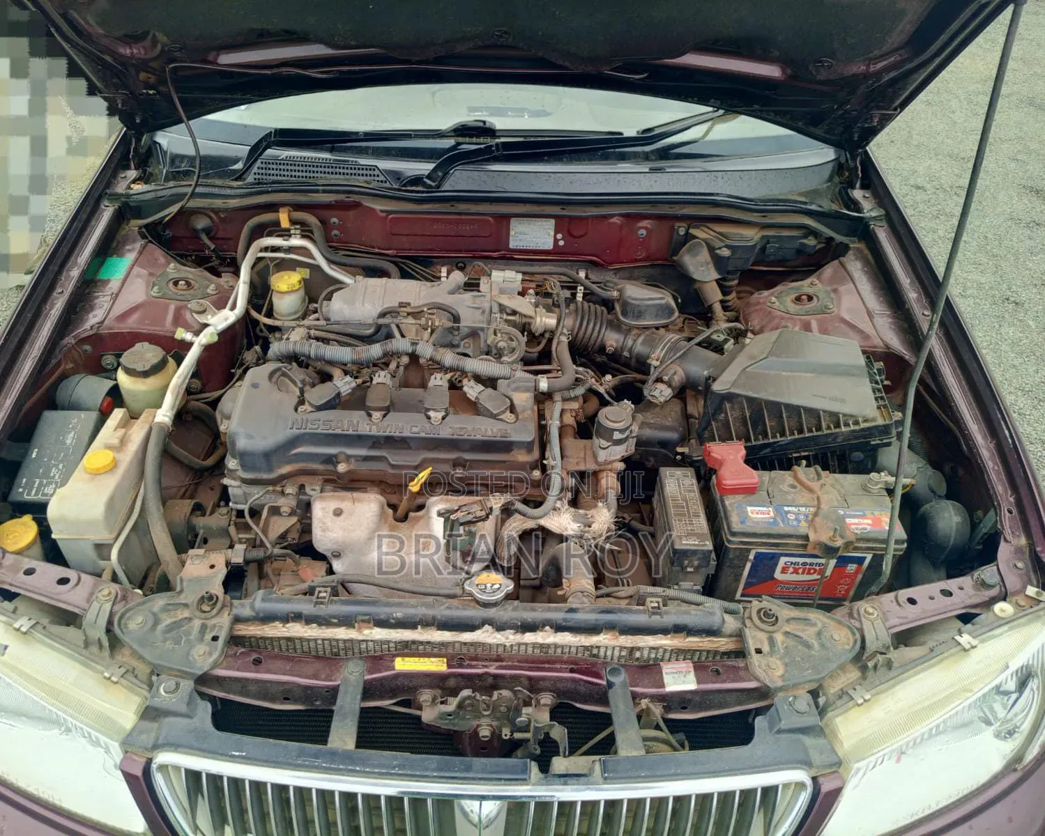 Nissan Bluebird 2002 Maroon