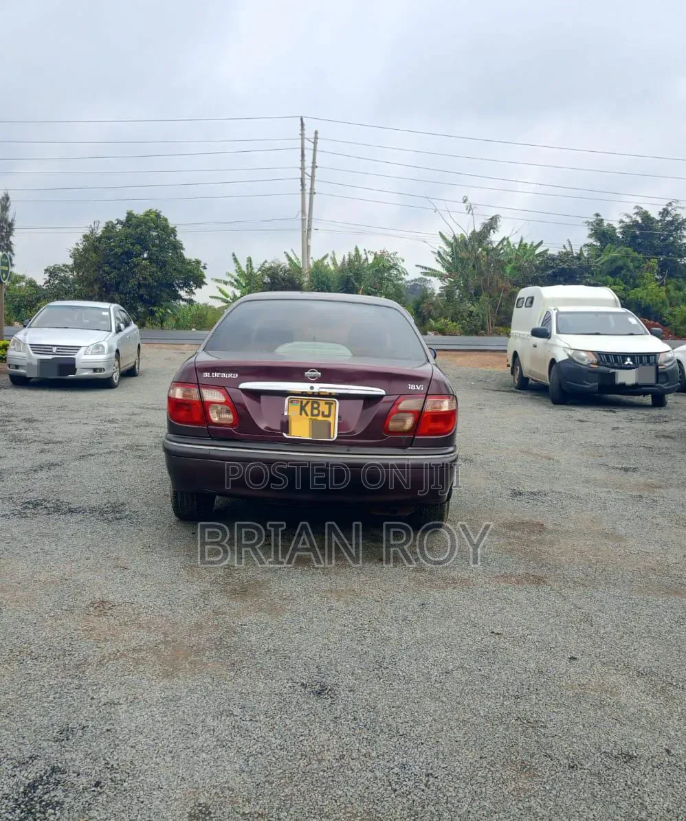 Nissan Bluebird 2002 Maroon