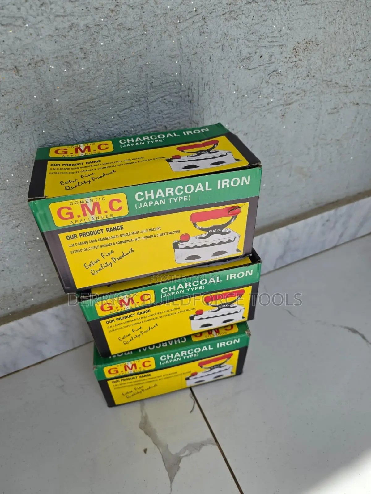 Charcoal Iron Box Midium