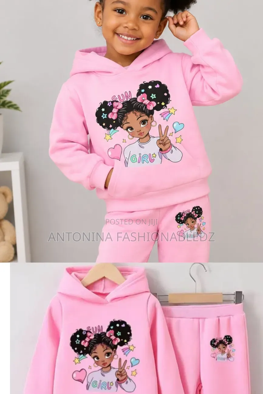 Girls Cute Tracksuit Set