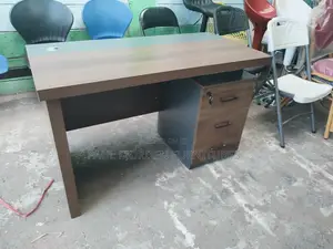 Modern Office Table - Wooden Desk With Drawers