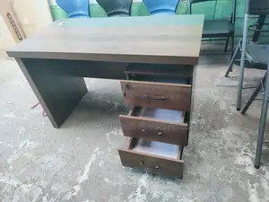 Modern Office Table - Wooden Desk With Drawers