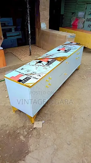 Luxury Marble Top TV Stands Carbinet