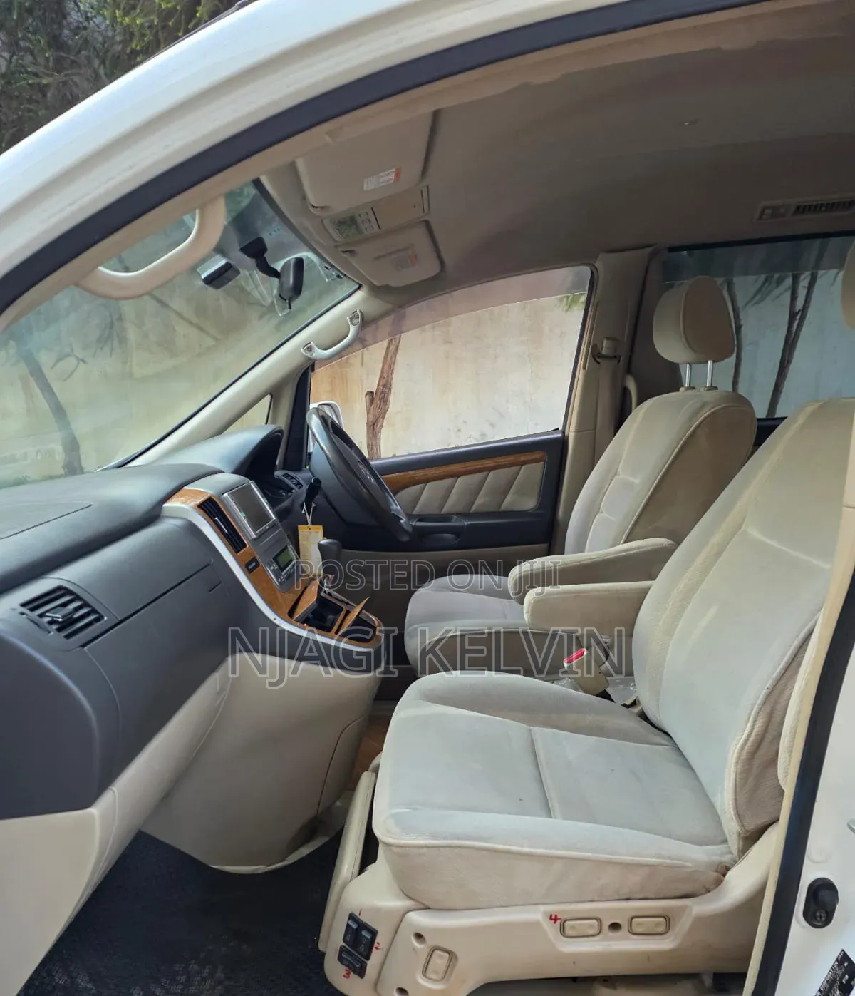 Toyota Alphard 2008 White