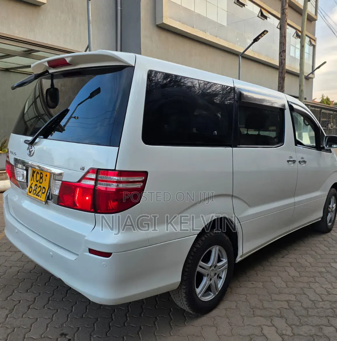 Toyota Alphard 2008 White