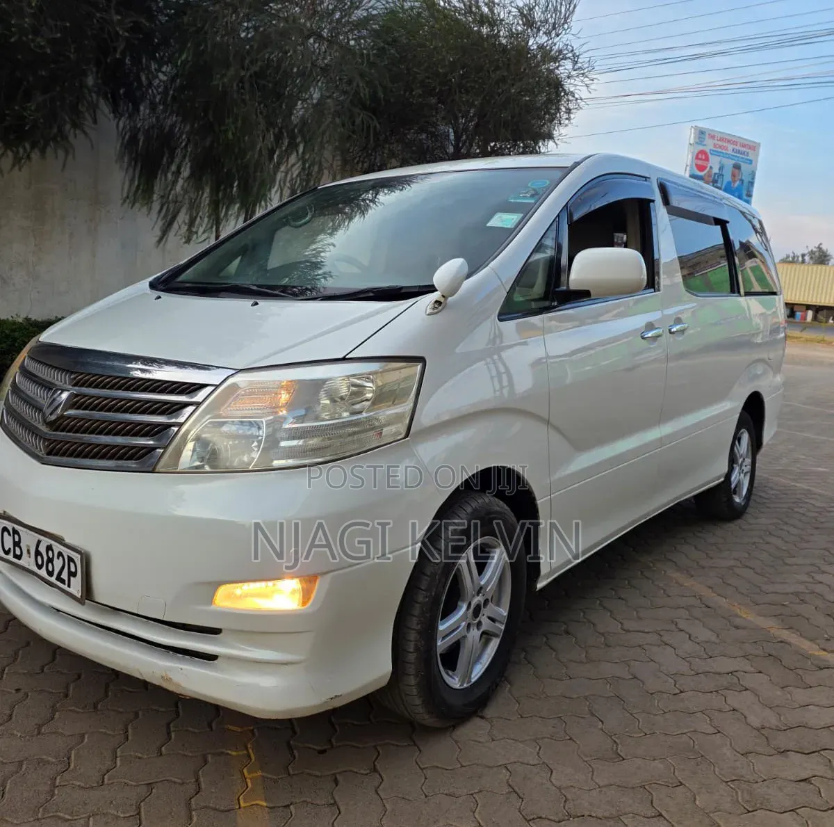 Toyota Alphard 2008 White