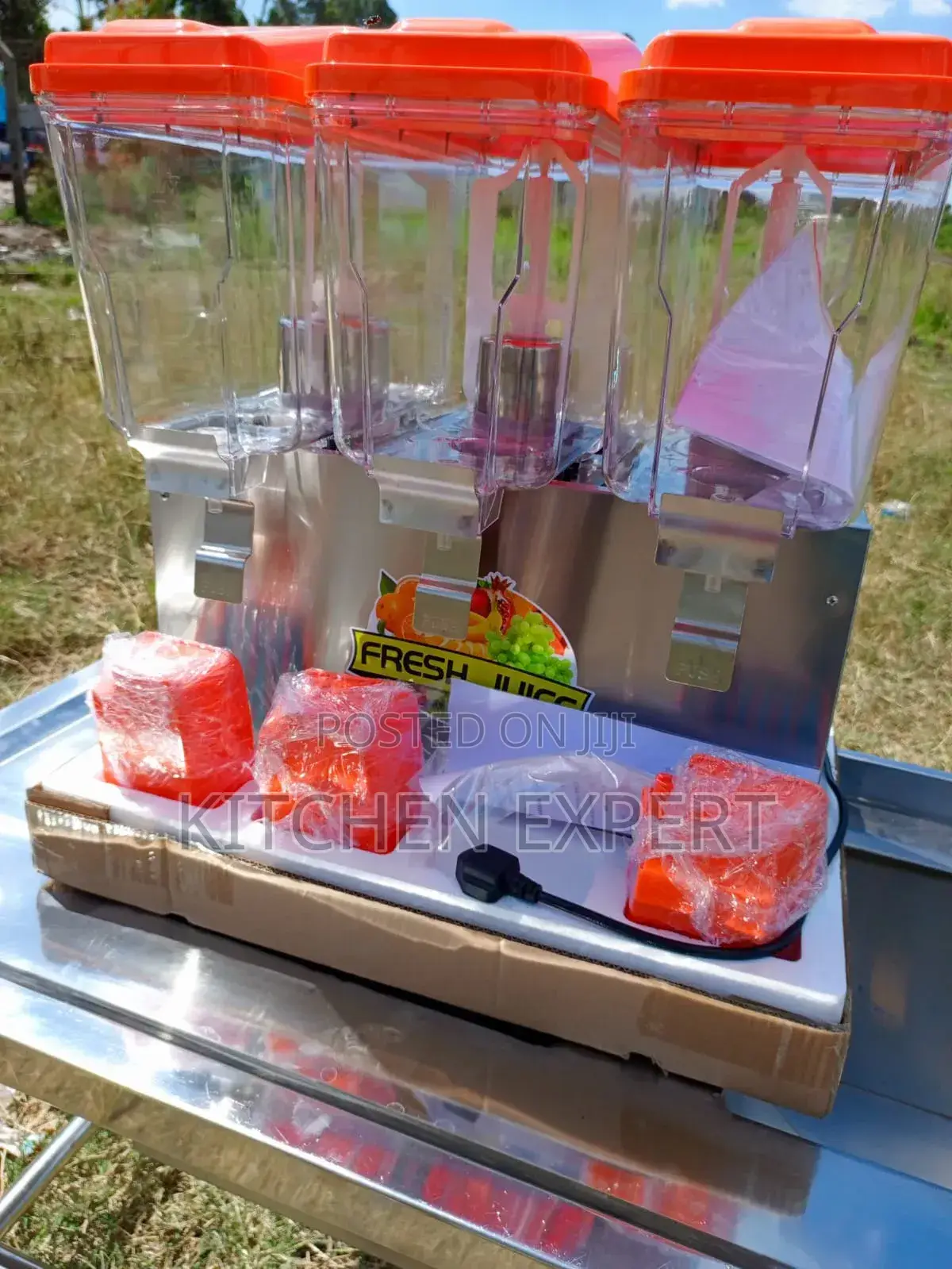 Juice Dispenser 3 Columns With Cooling