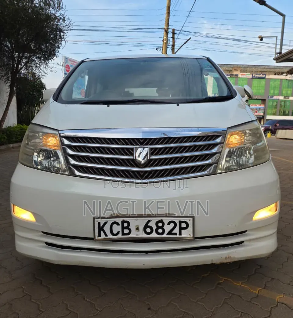 Toyota Alphard 2008 White