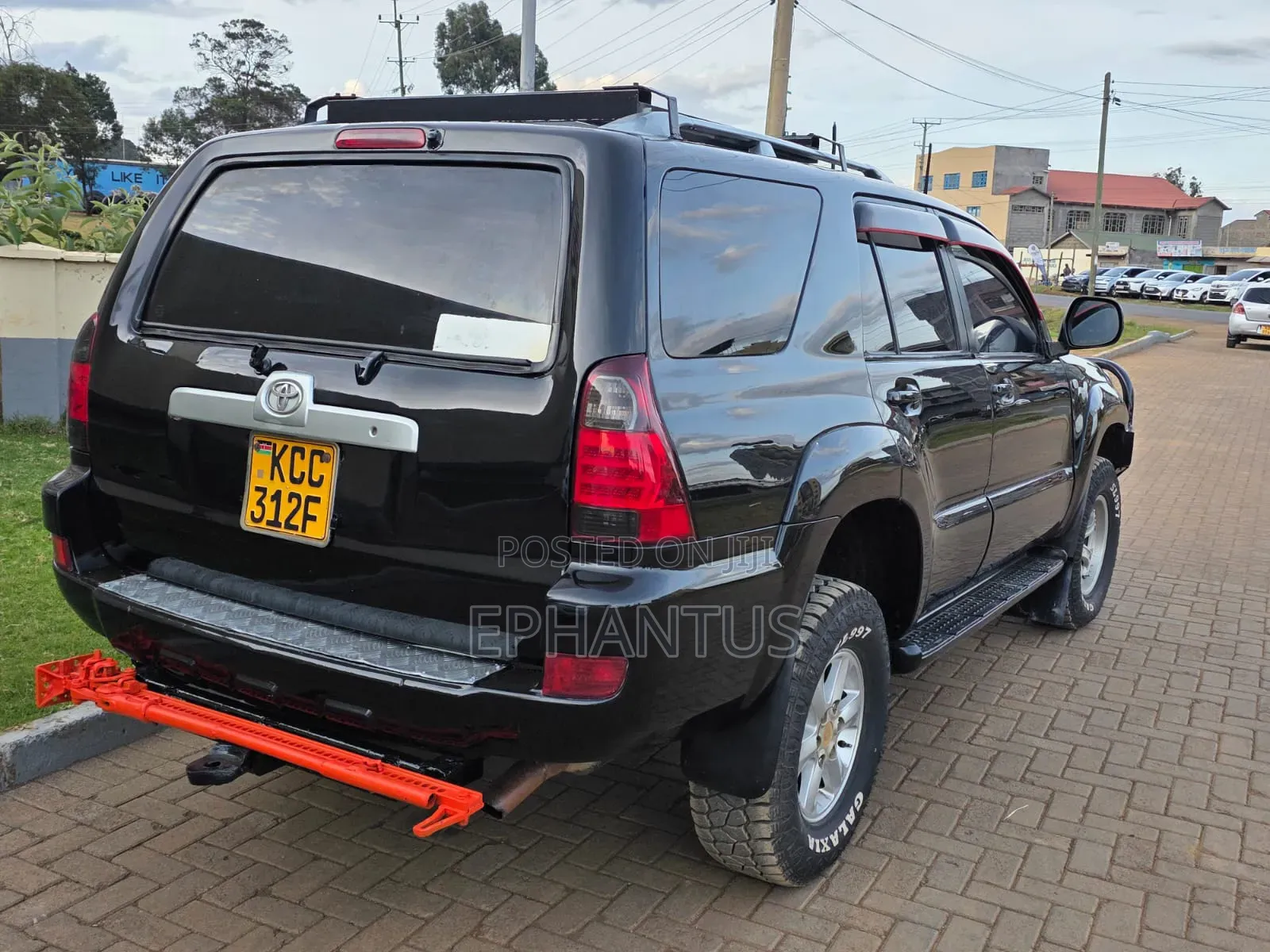 Toyota Hilux Surf 2008 Black
