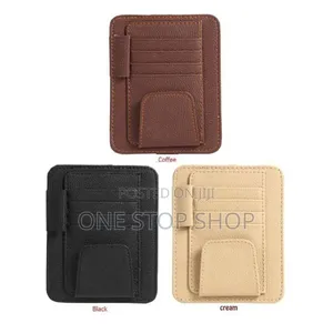 Sun Visor Holder for Card Slots,side Pen Holder Loop