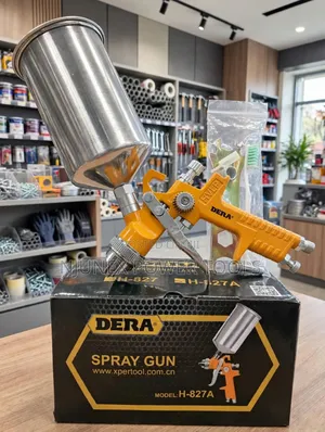 Dera Professional HVLP Gravity Feed Pneumatic Spray Gun (Model H-827a)